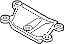 View Automatic Transmission Mount Bracket (Rear) Full-Sized Product Image