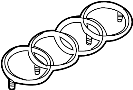View Engine Cover Emblem Full-Sized Product Image