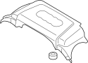 Image of Engine Cover (Rear). Engine Cover. Cover. image for your 2012 Audi A5   
