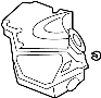 8K0133837CA Air Filter and Housing Assembly