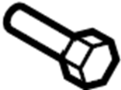 View Bolt. Bracket. (Front, Lower) Full-Sized Product Image