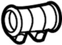 View Clamp. Pipe. Muffler. (Front, Rear) Full-Sized Product Image