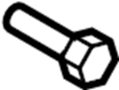 View Bolt. Bracket. (Front, Lower) Full-Sized Product Image