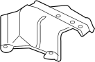 8K0804171A Floor Pan Heat Shield (Rear)