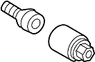 View Wheel Lug Bolt Full-Sized Product Image