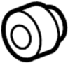 View Suspension Control Arm Bushing (Lower) Full-Sized Product Image