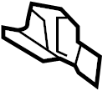 8K0805235 Cowl Panel Reinforcement. REINFORCED. (Lower)
