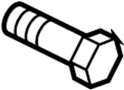 View Buckle. Bolt. Screw. End. Belt. (Front) Full-Sized Product Image