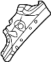 8T0817963A Roof Panel Reinforcement (Front)