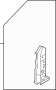 8T0809201A Pillar. REINFORCED. (Front, Upper, Lower)