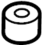 View Tank. Fuel. Insulator. Bracket.  Full-Sized Product Image