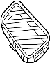 View Vent. Air. Grille.  Full-Sized Product Image