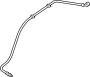 View Headlight Washer Hose (Front) Full-Sized Product Image