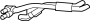 View HVAC Heater Hose Assembly.  Full-Sized Product Image