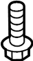 View Engine Oil Level Sensor Bolt Full-Sized Product Image