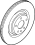 View Disc Brake Rotor Full-Sized Product Image