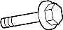 View Suspension Stabilizer Bar Link Bolt (Rear, Upper, Lower) Full-Sized Product Image