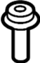 View Screw. Bolt. (Rear, Lower) Full-Sized Product Image