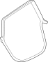 View Door Seal (Rear) Full-Sized Product Image 1 of 2