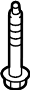 View Bolt. Mount. Suspension. Crossmember. Support. (Front, Rear, Lower) Full-Sized Product Image