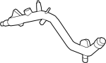 View Engine Coolant Pipe. Pipe ASSEMBLY. Tube. Water pipe.  Full-Sized Product Image