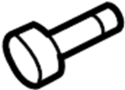 View Headlight Level Sensor Bolt (Front, Rear) Full-Sized Product Image