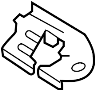 4E0980553C Park Assist Camera Bracket (Rear)