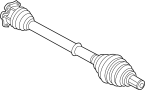 View CV Axle Assembly. DRIVESHAFT. Shaft AND AMPLIFIER; joint.  Full-Sized Product Image