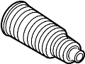 View Rack and Pinion Bellows Full-Sized Product Image