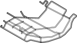 8F0885305 Seat Frame (Lower)