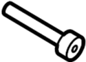8F0871293A Convertible Top Hydraulic Cylinder Bolt. Convertible Top Strut Bolt. Hydraulic cylndr bolt.