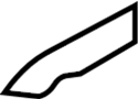 8F0853844 FOIL. Protect strip.