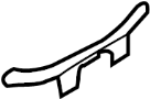 8F0810241A Body A-Pillar Seal