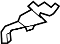 8F0813452A Retainer plate.