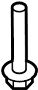 View Bolt. Mount. Suspension. Crossmember. Support. (Front, Rear, Lower) Full-Sized Product Image