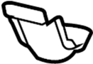 8F0801692 Floor Pan Bracket (Rear)