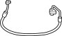 View A/C Refrigerant Discharge Hose (Front) Full-Sized Product Image