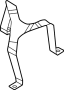 8W7801898 Extension insert bracket.