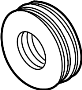 View Engine Crankshaft Pulley. Engine Harmonic Balancer. VIBRATION DAMPER.  Full-Sized Product Image