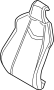 View Seat Back Cushion (Upper) Full-Sized Product Image 1 of 5