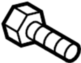 View Disc Brake Caliper Anchor Plate Bolt Full-Sized Product Image 1 of 2