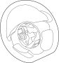 8T0419091GNOQ Steering Wheel