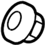 N90570805 Nut. (Lower)