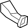 View Instrument Panel Air Duct (Upper) Full-Sized Product Image