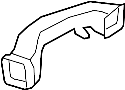 View Instrument Panel Air Duct Full-Sized Product Image