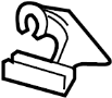 View Seat Belt Guide (Upper, Lower) Full-Sized Product Image 1 of 2