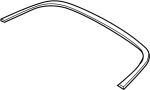 8F0853297G1L1 Molding. (Rear)