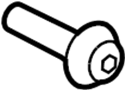 View Screw. Panel. Door. Bolt. Trim. (Rear, Upper) Full-Sized Product Image