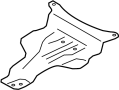 View Bracket. Tank. Fuel. Shield Bolt. Skid Plate. Support.  Full-Sized Product Image