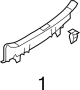 View Trim. Clip. Retainer. Pillar. Panel. (Rear, Upper, Lower) Full-Sized Product Image